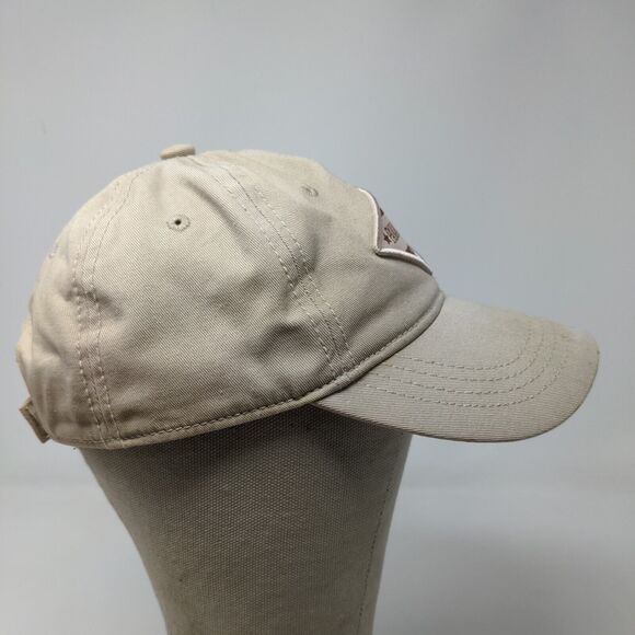 Unbranded Men's Panama City Beach FL Strapback Hat Tan OSFA Embroidered Logo - Picture 8 of 13
